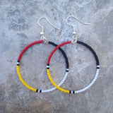 Native American Wheel Earrings