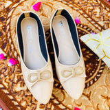 Flat Shoes for Women - Skin