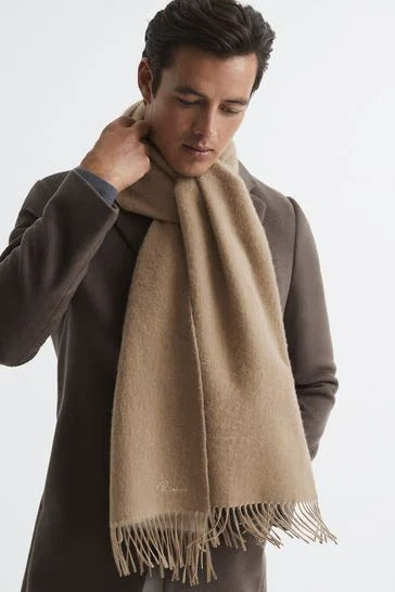 Pure Woolen Cashmere Warm Stolers for Men