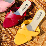 Flat Chappal for Girls - Yellow