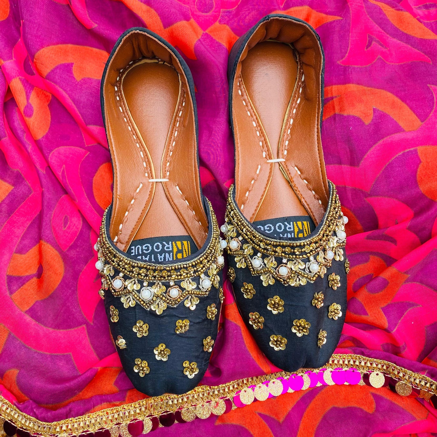 Nawabi Khussa in Luxurious Leather