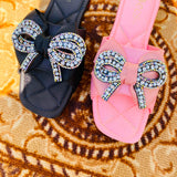 Beautiful butterfly Flat Sliders - Available in 4 colours