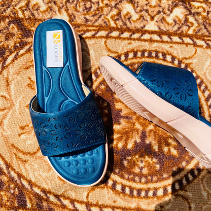 Trendy Chappals for Girls - C Blue