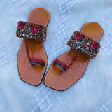 Fancy Stylish Kolhapuri Chappal for Girls