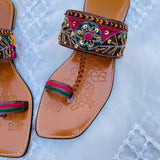 Fancy Stylish Kolhapuri Chappal for Girls