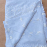 Embroidered Chiffon Dupatta