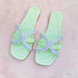 Soft-Padded Fancy Sliders with Jelly Sole (5504)