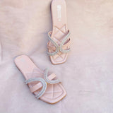 Soft-Padded Fancy Sliders with Jelly Sole (5504)