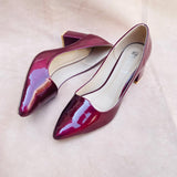 Fancy Block Heel Pumps for Women (12000216)