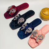 Beautiful Butterfly Flat Sliders - Available in 4 colours