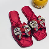 Beautiful Butterfly Flat Sliders - Available in 4 colours