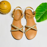 Womens Flat Sandals with Soft Jelly Sole