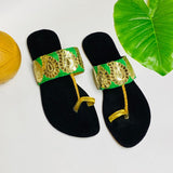 Fancy Kolhapuri Chappal for Girls - Available in 3 Colors