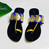 Fancy Kolhapuri Chappal for Girls - Available in 3 Colors