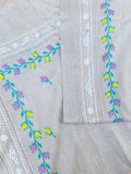 Pure Woolen Hand-Woven Shawl with Tarkashi Embroidery