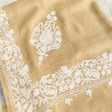 Indian Shawls with White Embroidery