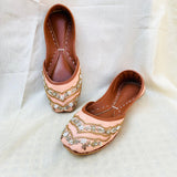 Baby Pink Luxury Fancy Khussa (Jutti ) - Made In Pakistan