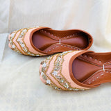 Baby Pink Luxury Fancy Khussa (Jutti ) - Made In Pakistan