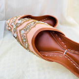 Baby Pink Luxury Fancy Khussa (Jutti ) - Made In Pakistan