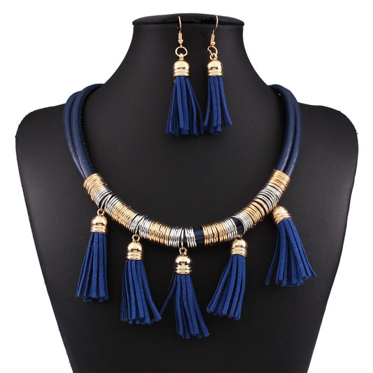 Ruloa jewelry set - Blue