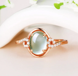 Hibiscus Zircon Ring for Women