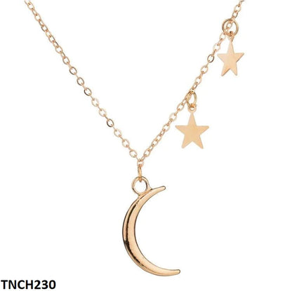 SGC Dual Star & Moon Necklace - TNCH (TNCH230)