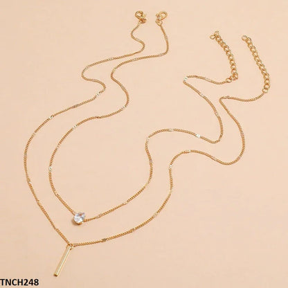 SGC Piller Layered Necklace - TNCH (TNCH248)