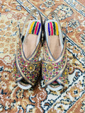 Handcrafted Peshawari Chappal - Tilla Work