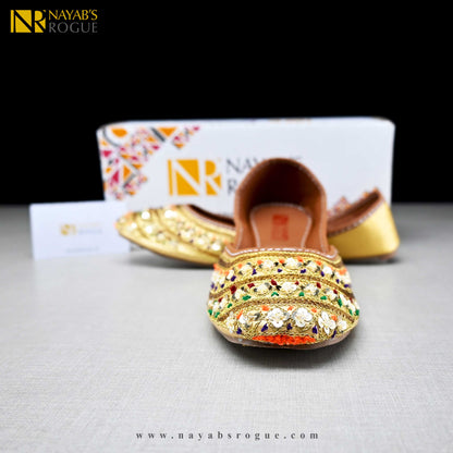 Sangam - Golden Tilla Work - A Beautiful Fusion of Tradition and Elegance