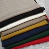 Pure Woolen Plain Shawls