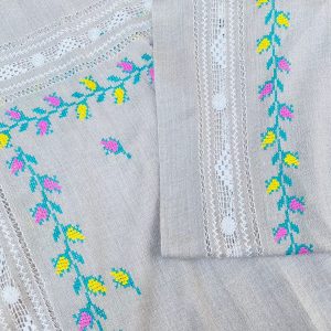 Pure Woolen Hand-Woven Shawl with Tarkashi Embroidery
